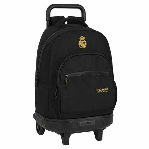 Skolas soma Real Madrid C.F. Melns 33 x 45 x 22 cm