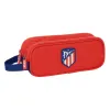 Divkāršs futrālis Atlético Madrid Zils Sarkans 21 x 8 x 6 cm