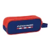 Divkāršs futrālis Atlético Madrid Zils Sarkans 21 x 8 x 6 cm