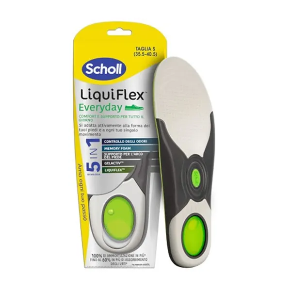 Scholl Liquiflex Daily Use Comfort Insole Size S