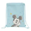 Mugursoma ar lencēm Mickey Mouse Clubhouse Baby Zils 26 x 34 x 1 cm