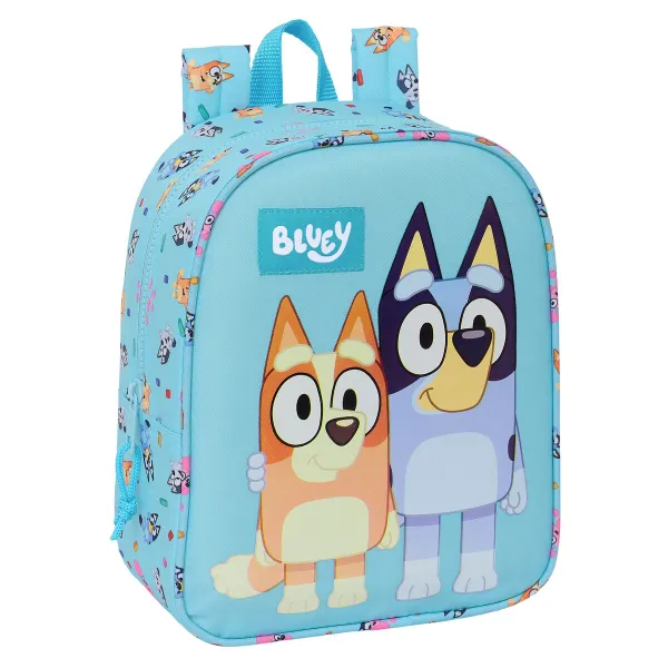 Skolas soma Bluey Debesu zils 22 x 27 x 10 cm
