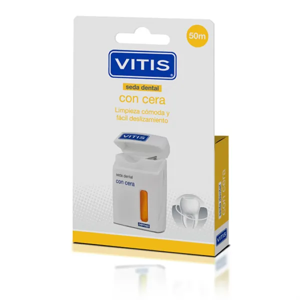 Vitis Waxed Dental Floss 50mt