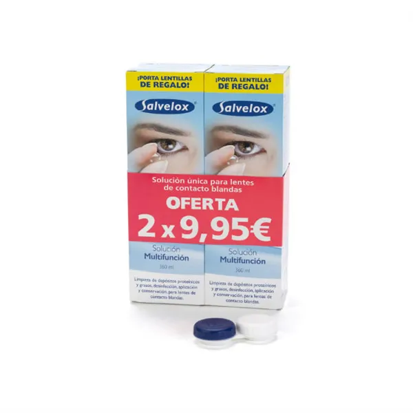 Salvelox Set Contact Lens Solution 2x360ml