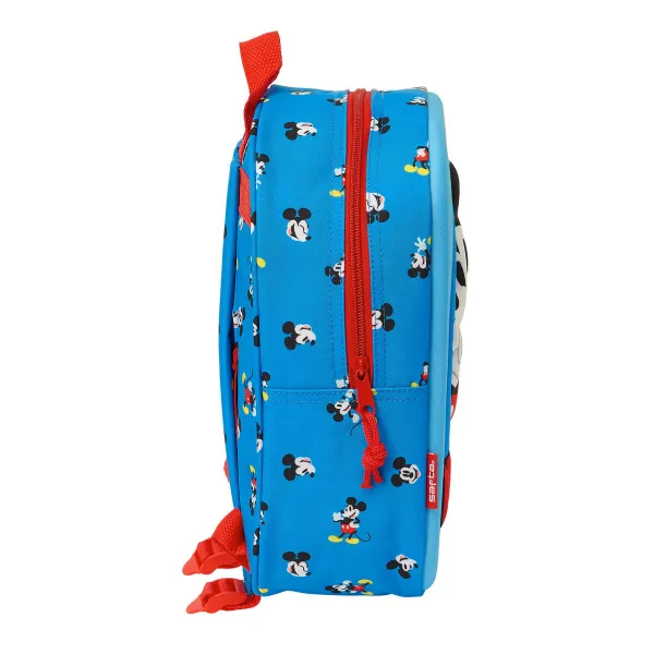 Skolas soma Mickey Mouse Clubhouse Zils 22 x 27 x 10 cm 3D