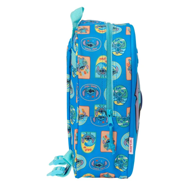 Skolas soma Lilo & Stitch Zils 22 x 27 x 10 cm 3D