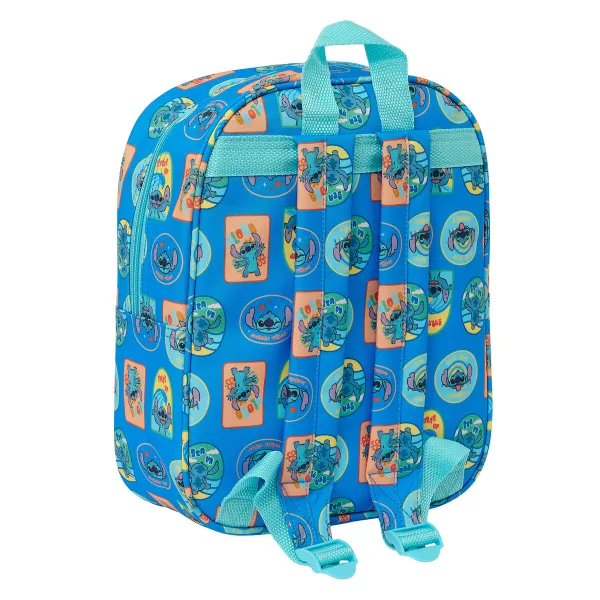 Kooliseljakott Lilo & Stitch Sinine 22 x 27 x 10 cm 3D