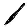 Beter Tweezers Magnetic Slanted Tip Black