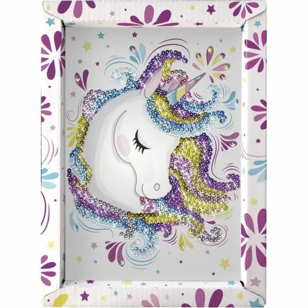Käsityöpeli Lansay illustration with sequins
