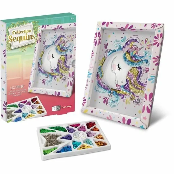 Käsityöpeli Lansay illustration with sequins