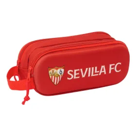Double Carry-all Sevilla Fútbol Club Red 21 x 8 x 6 cm 3D