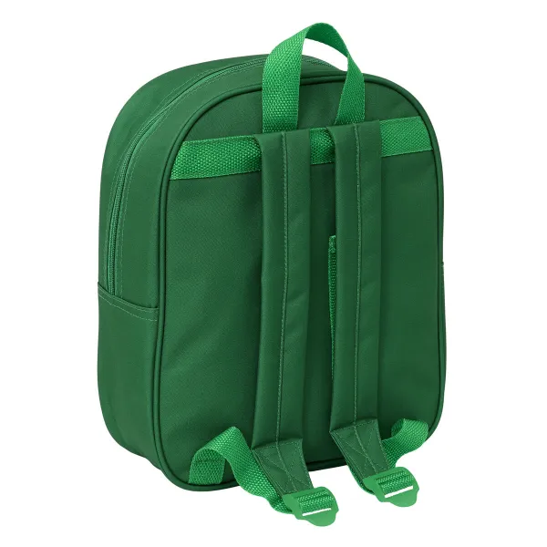 Koululaukku Real Betis Balompié Vihreä 22 x 27 x 10 cm 3D