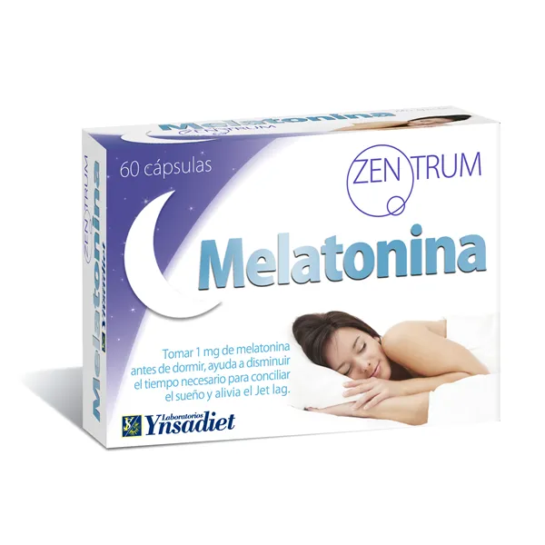 Ynsadiet Zentrum Melatonina 60 Caps