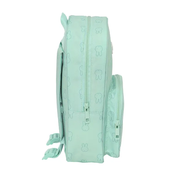 Koululaukku Miffy Menta Mintunvihreä 20 x 28 x 8 cm