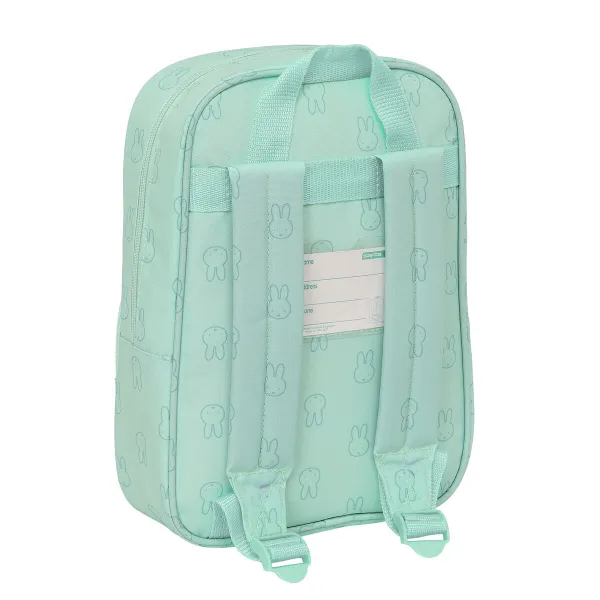 Skolas soma Miffy Menta Piparmētra 20 x 28 x 8 cm