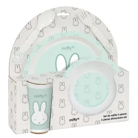 Laste nõudekomplekt Miffy Menta (5 Tükid)