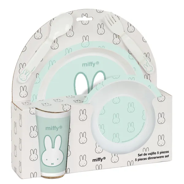Детский набор посуды Miffy Menta (5 Предметы)