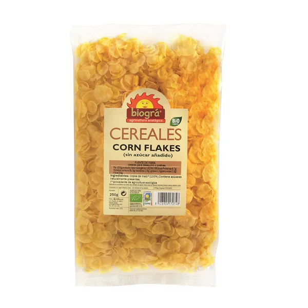 Biográ Corn Flakes S-Azucar y S-Miel 250g Biogra Bio