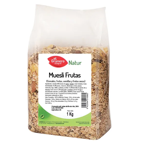 Granero Muesli 10 Frutas 1 Kg