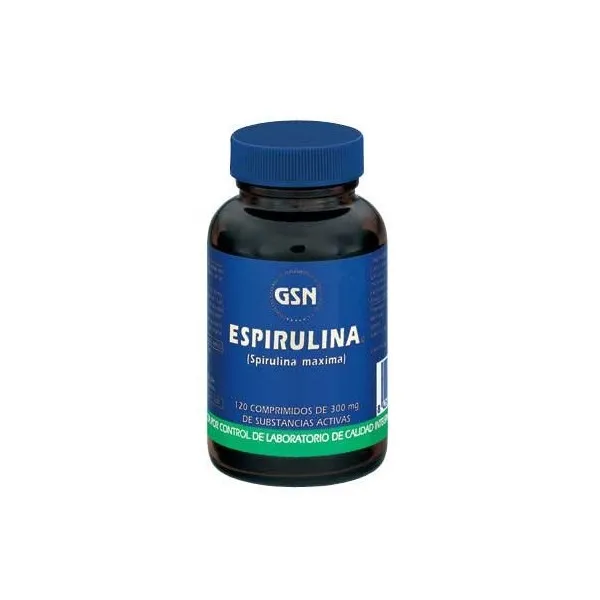 Gsn Espirulina 300 Mg 120 Comp