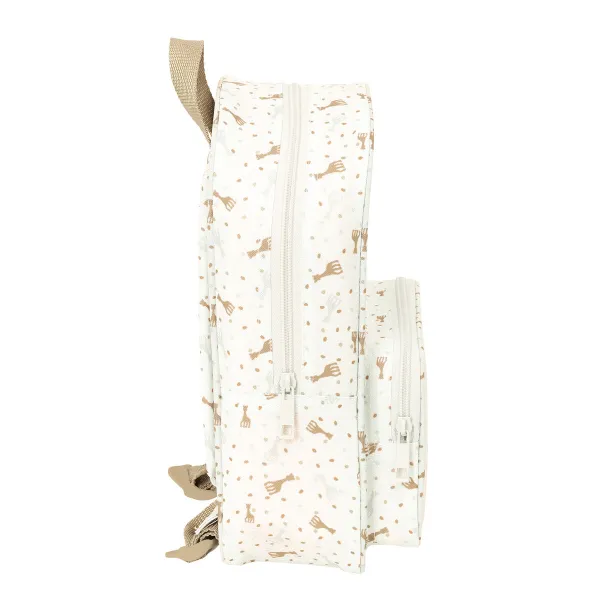 Школьный рюкзак Sophie la Girafe Бежевый 20 x 28 x 8 cm