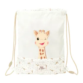 Mugursoma ar lencēm Sophie la Girafe Bēšs 26 x 34 x 1 cm