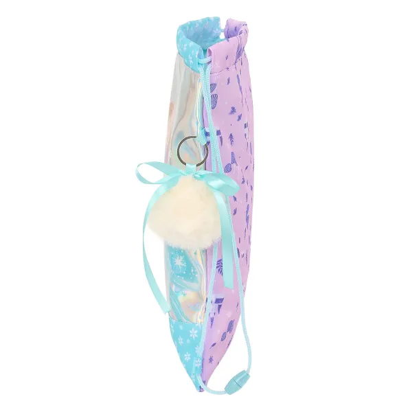 Сумка-рюкзак на веревках Frozen Cool days Фиолетовый Небесный синий 26 x 34 x 1 cm