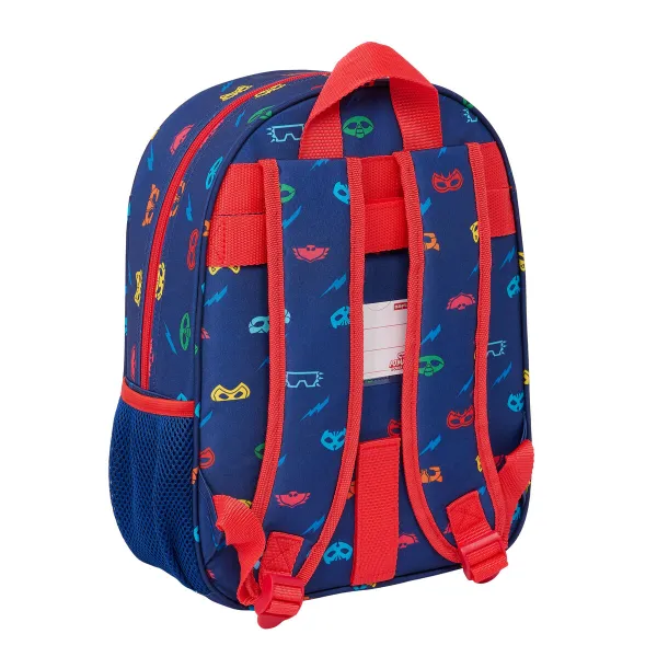 Школьный рюкзак PJ Masks Ready Тёмно Синий 26 x 34 x 11 cm