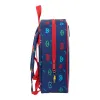 Mokyklinis krepšys PJ Masks Ready Tamsiai mėlyna 22 x 27 x 10 cm