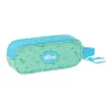 Двойной пенал Stitch Aloha бирюзовый 21 x 8 x 6 cm