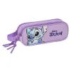 Двойной пенал Stitch Sweet Синий Лиловый 21 x 8 x 6 cm