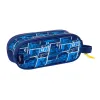 Двойной пенал Hot Wheels Sonny Тёмно Синий 21 x 8 x 6 cm