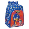 Koululaukku Sonic Prime Sininen 26 x 34 x 11 cm