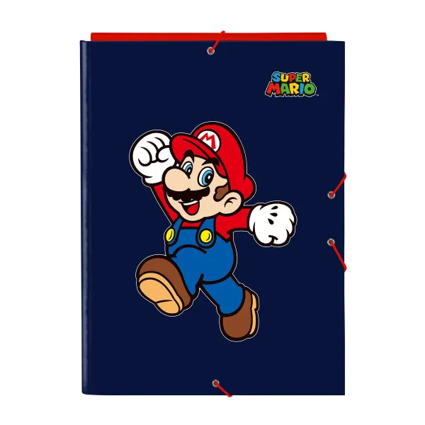 Aplankas Super Mario World Tamsiai mėlyna A4