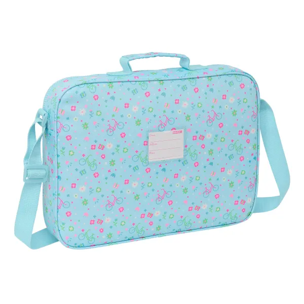 Skolas soma Safta Bicicleta Zils 38 x 28 x 6 cm