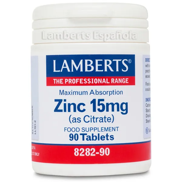 Lamberts Zinc 15 Mg 90 Tabs