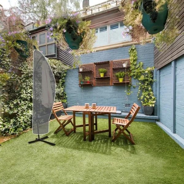 Kinzo - Protective Cover for Garden Umbrella 265x70 cm (Anthracite)