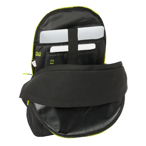 Skolas soma Munich +usb munich Melns 31 x 44 x 18 cm