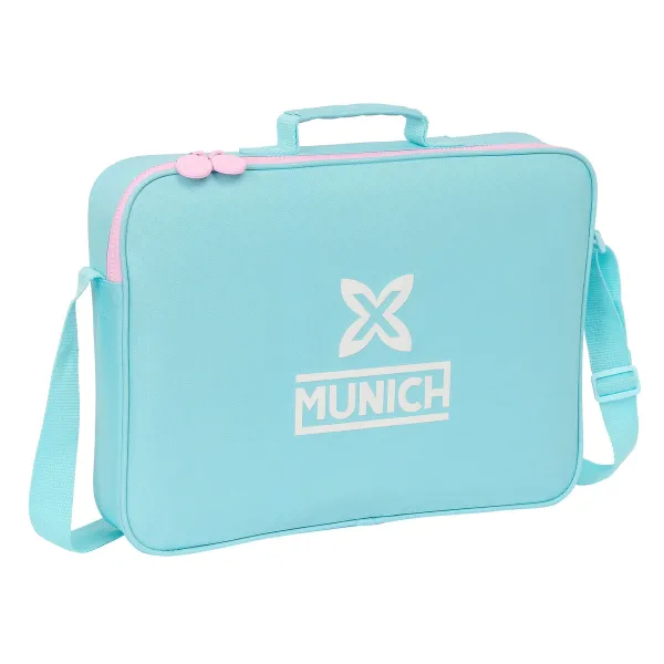Koulusalkku Munich Heaven Taivaansininen 38 x 28 x 6 cm