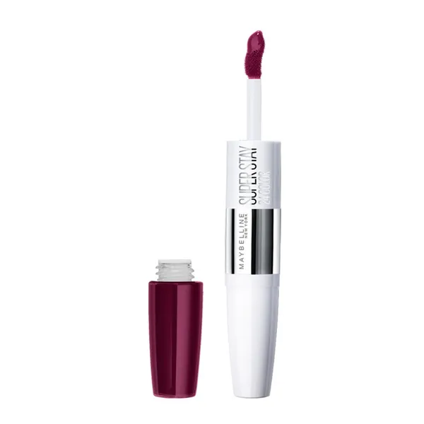 Maybelline Superstar 24 2-Step Liquid Lispstick Makeup 250 Sugar Plum