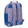 Mokyklinis krepšys Nait Nait Flores coimbra azul Mėlyna 32 x 42 x 15 cm