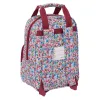 Skolas soma Nait Nait Flores coimbra burdeos Bordo 20 x 28 x 8 cm