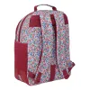 Koululaukku Nait Nait Flowers Burgundi 32 x 42 x 15 cm
