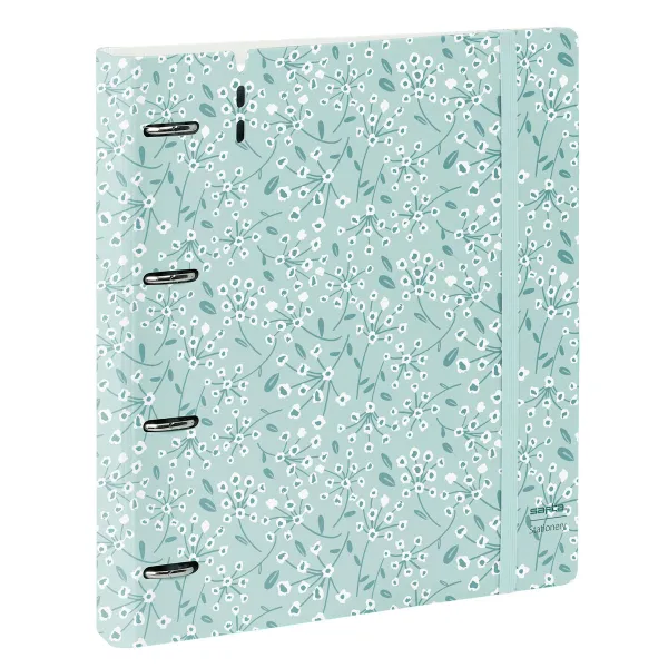 Rengaskansio Safta Light blue flowers