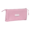 Kolmilokeroinen laukku Munich Basic Pinkki 22 x 12 x 3 cm