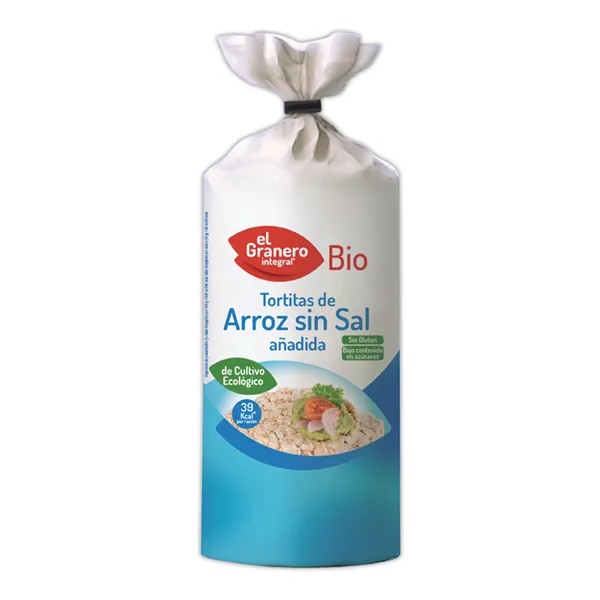 Granero Tortitas De Arroz Sin Sal Bio 115g