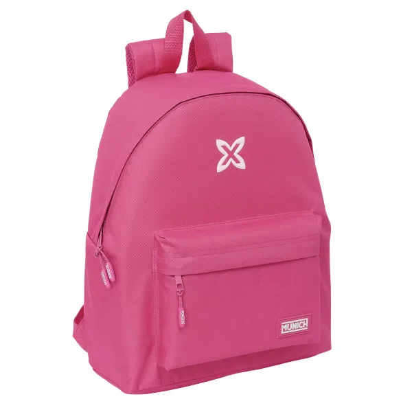 Kooliseljakott Munich Basic Fuksiaroosa 33 x 42 x 15 cm