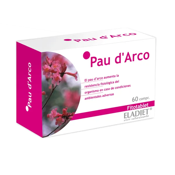 Eladiet Pau De Arco Fitotablet 60 Comp