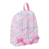 Школьный рюкзак Barbie Logomania Светло Pозовый 33 x 42 x 15 cm