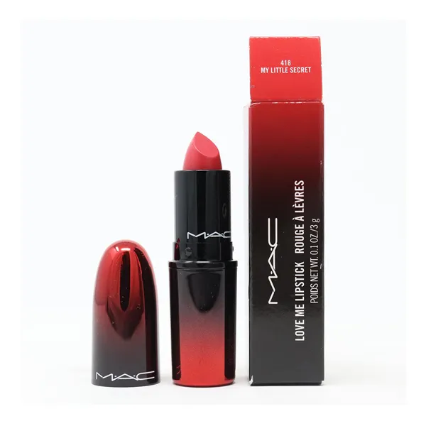 Mac Consumo Love Me Barra De Labios 418 My Little Secret 1un